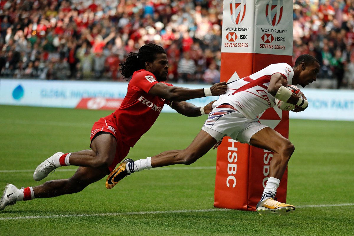 Man, oh man. If that wasn't a fight to the very finish. 🇺🇸

RECAP » usarug.by/2DiP3kJ

#Canada7s - @WorldRugby7s - #USAvCAN