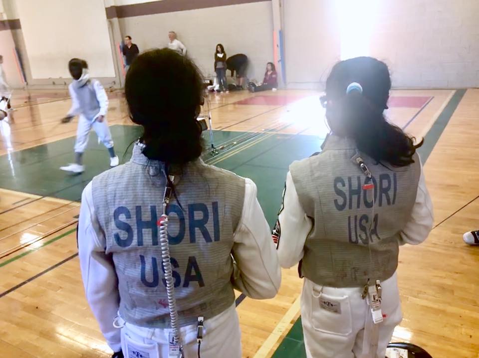 gasparinfencing's tweet photo. Congratulations to the Shori sisters for their amazing results at the 2018 AFC’s March Madness mixed foil tournament 🏆
#sisters #champions #youth #fencing https://t.co/fzJUIjNbBD