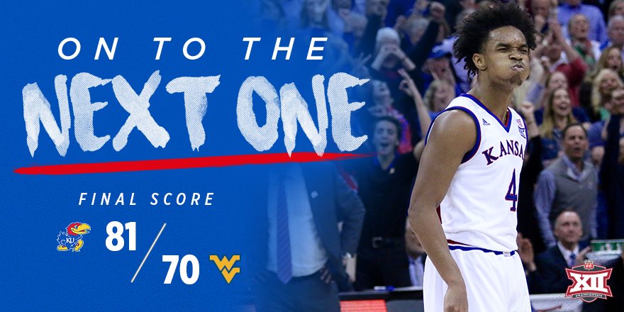 KUHoops's tweet photo. BIG 12 TOURNAMENT CHAMPIONS!!! 

#rockchalk https://t.co/MCVMoXNDUJ