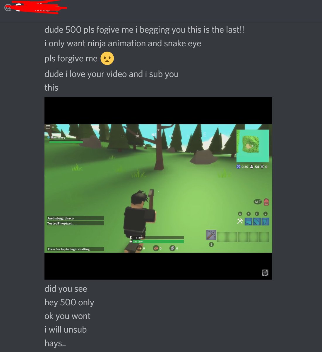Rainway On Twitter Gotta Love Fake Fans Only Here For Robux Roblox - robux fake