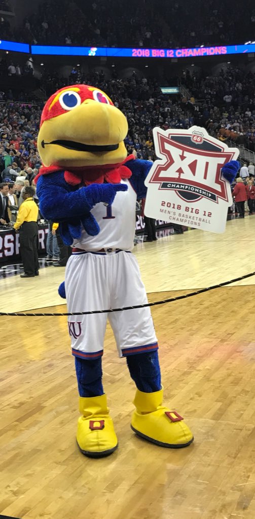 KUBigJay's tweet photo. Rock. Chalk!!! 
#KUbball https://t.co/bkgnt3HEIT