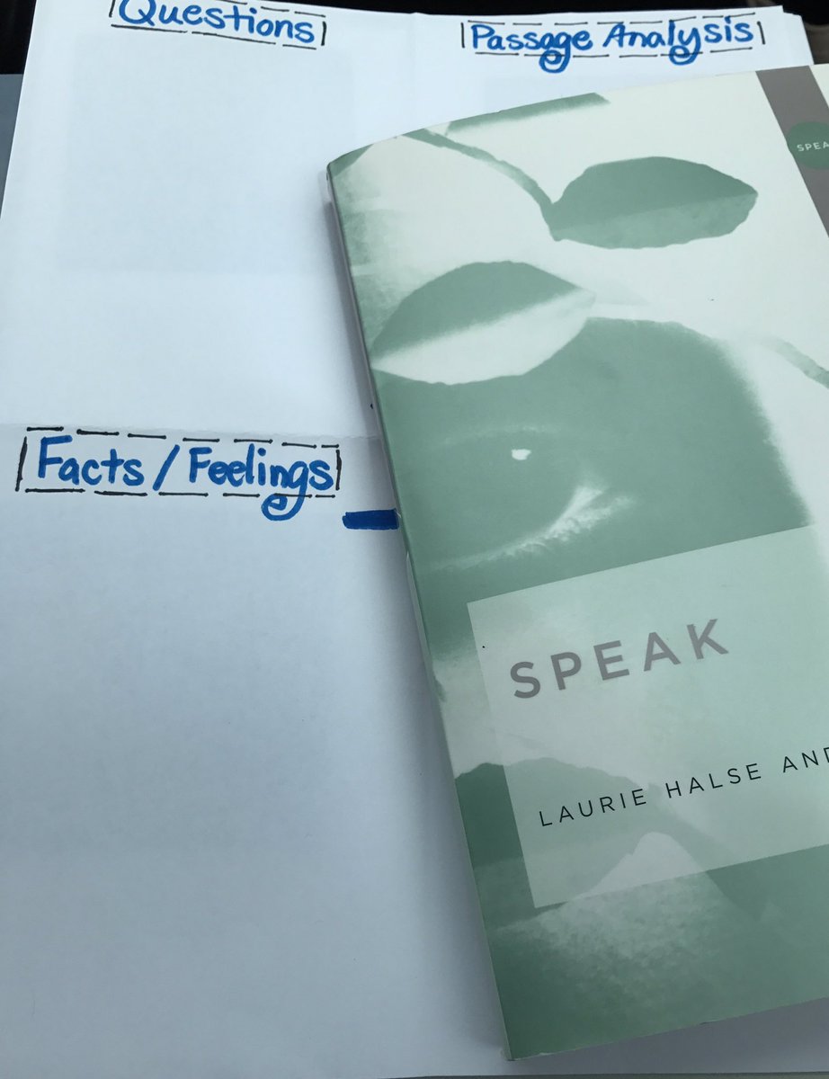 KJBuescher's tweet image. Kicking off Spring Break with my 1st set of Window Notes for my Lit Circle read. #teachermodeling
#NISDInspired 
#Reader4Life