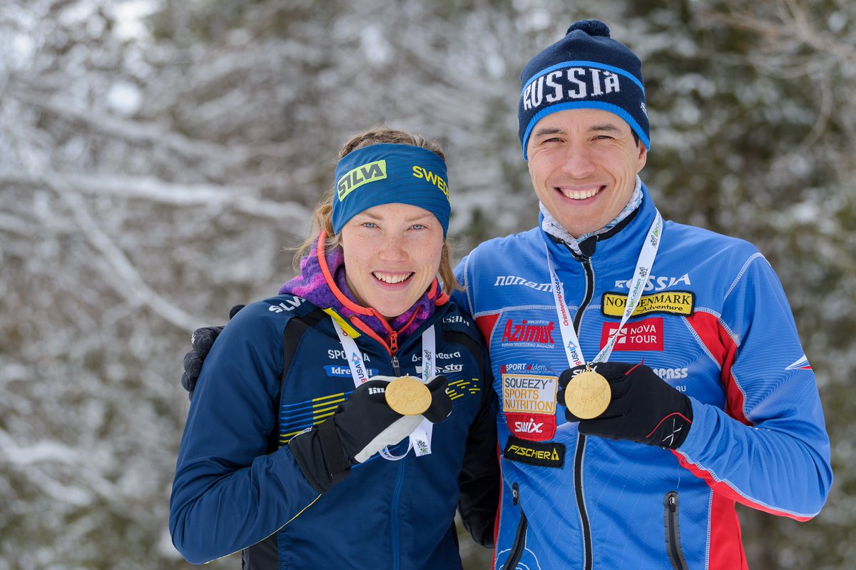 Tove Alexandersson, Sweden and Andrey Lamov, Russia won the IOF Ski Orienteering World Cup 2017-2018.
The Team World Cup title went to Swedish athletes who won both Mixed Sprint Relay races of the season.
Read more: orienteering.org/ski-orienteeri…