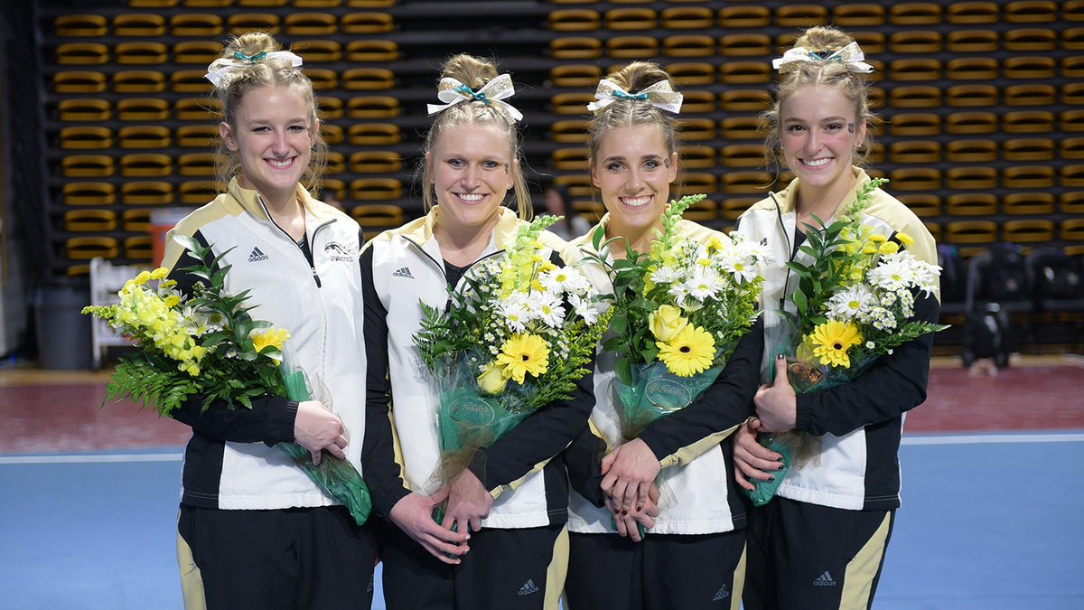 WMU Gymnastics Post Big Scores in Senior Day Win Over Ball State dld.bz/gFJtc