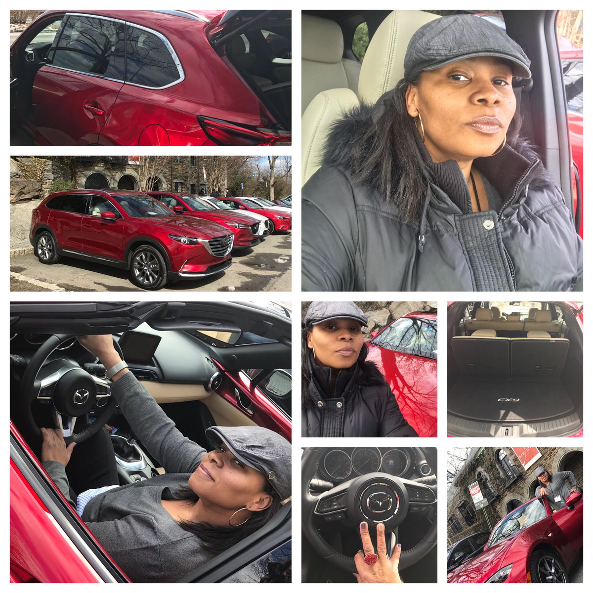 nilimonicky's tweet photo. It was a great day to test out a few @MazdaUSA cars with @dimemedia I’m so loving the CX9. Getting ready for a road trip this month & this would def come in handy. #exploremazda #mazdalatino https://t.co/vCuNSTmNd8