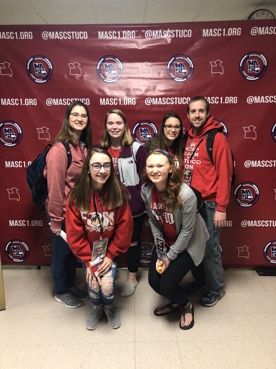 Summ_ann2002's tweet photo. Wow, what a great weekend filled with amazing leadership students just like us all across Missouri! Couldnβt have ask for any better people to spend this opportunity with! #MASCstate18 https://t.co/dXpFr2hFIJ