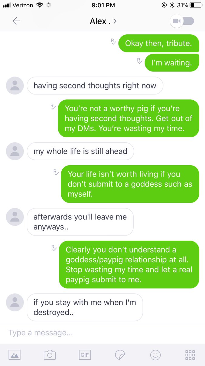 QueenBGoddess's tweet photo. Once again another worthless paypig wasting my fucking time 🙄 #findom #findomme #financialdomination #paypig #payslave #payslut #dominatrix https://t.co/AMC0HXpc6Y