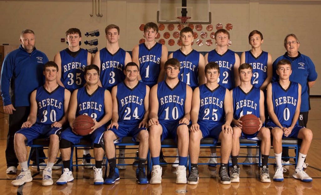 sportsinkansas's tweet photo. 1A-I Boys State Basketball Champions
South Gray (26-0) finishes undefeated season w/ 65-54 victory over Hanover, the team they fell to in last years title game. Fourth state title for South Gray and first in 10 years.  Gilbert Peters had 23 points &amp; 13 rebs. Clifton Miller w/ 24 https://t.co/FVfYoEe1zv