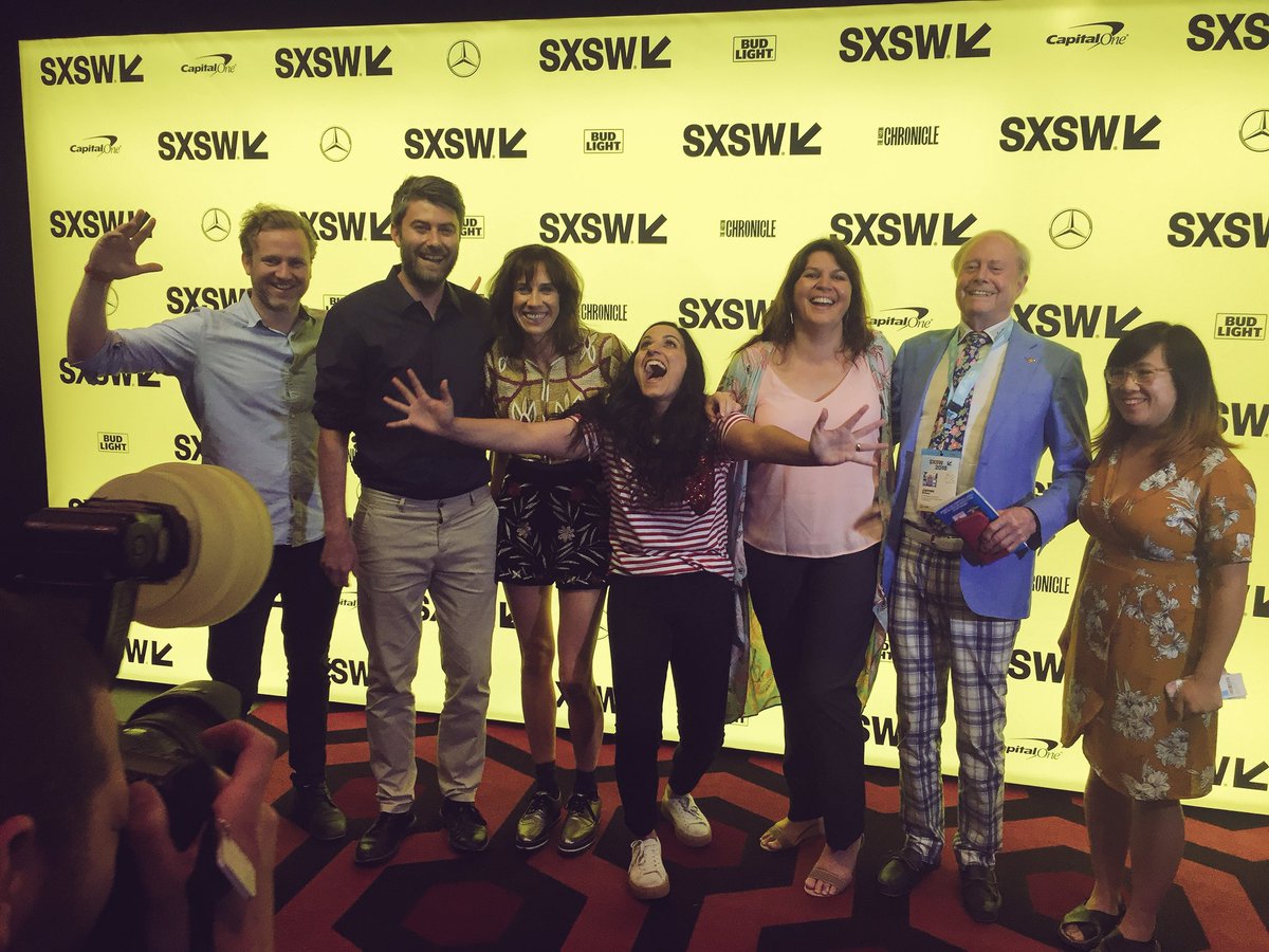 DaleCorlett's tweet photo. The Breaker Upperers World premiere at SXSW. Full house loved it ! Great to see kiwi humour playing so well in Texas! Well done Jackie, Madeline and all the team. @NZFilmCommissh NZFilmCommissh @breakerupperers https://t.co/Wg92tbkbNl