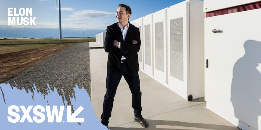 sxsw's tweet image. Elon Musk Answers Your Questions! Join us tomorrow for a very special Q&amp;amp;A with SpaceX and Tesla CEO @ElonMusk. This event will be livestreamed - stay tuned for more details. #SXSW ow.ly/raLf30iSgxM