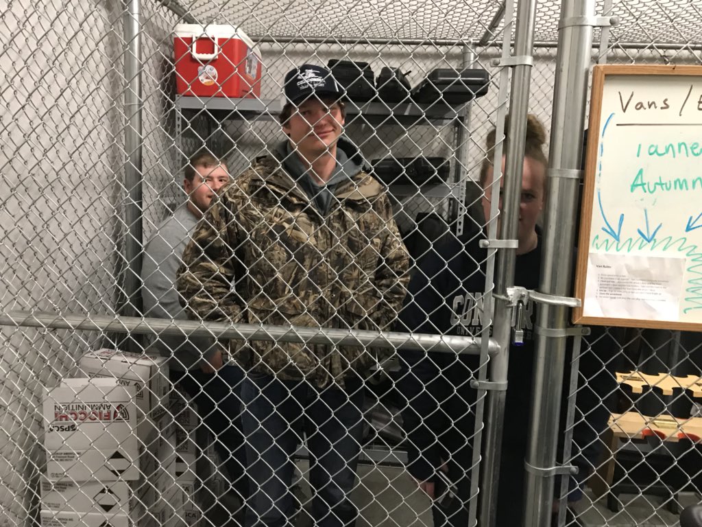 This is what happens when you don’t behave on our team! #cunetrapjail