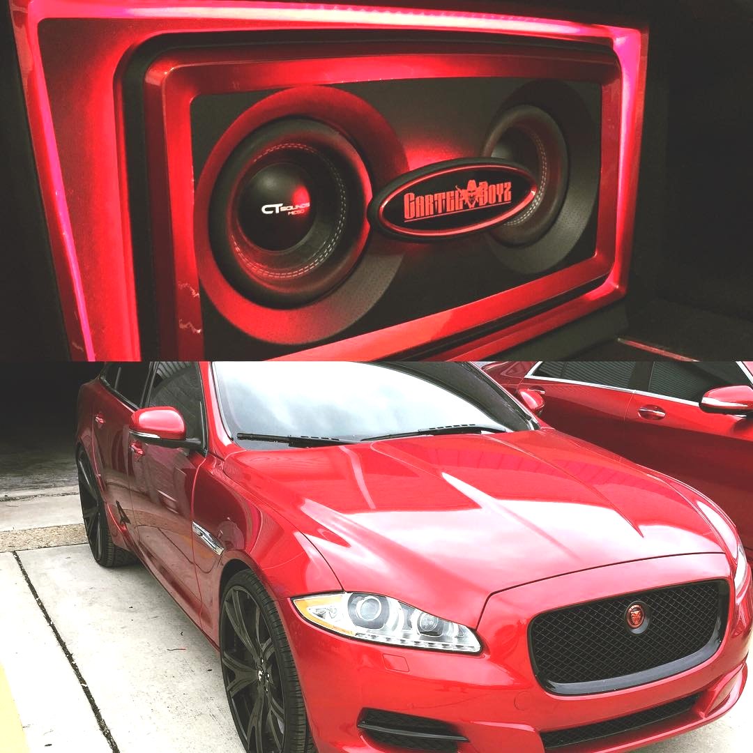 Jacksonville12v's tweet photo. Jaguar is all done. #firstcoastautocreations #9049559045 #904 #jacksonvillefl #duval #jacksonvillesonthemap #ctsounds #jaguar #jag #caraudiofab #caraudiofabrication #caraudio411 #custommade #handmade #customenclosure #customtrunk https://t.co/eOo3wYrPPX