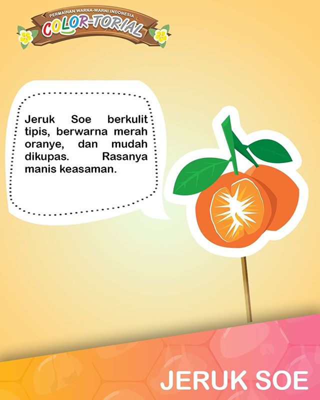 EMCOPaint's tweet photo. https://t.co/UMwgi9BfUu #FaktaCepatCOLORtorial: Jeruk Soe yang asam manis (seperti kehidupan) ini bukan hanya oleh-oleh khas Kupang, NTT. Ini jeruk juga favorit di kalangan Istana Presiden, lho! Istimewa
#EMCOLUX #COLORtorial #catkayubesi #warna #ngecat #surabaya #jakarta #dep https://t.co/ELeYnskxu7