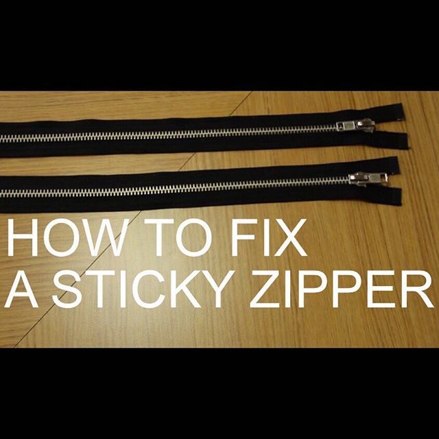 UCANZippersUSA's tweet image. Don’t put up with a sticky zipper. Click on the link in the bio and go to our blog page for this and many other #HowToTutorials. ift.tt/2Hk9FLK