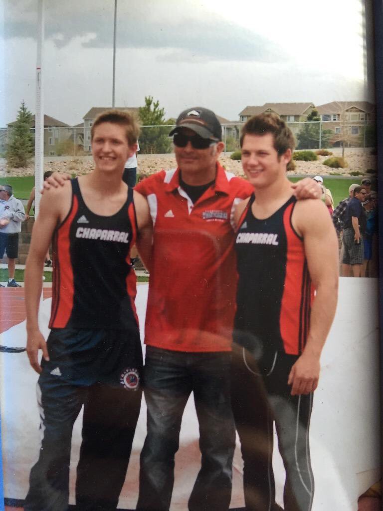 DavisButte's tweet photo. Collegiate School Record Holder, Conference Champion and as of today National Champion. Who would’ve thought back then we’d be here today? What a ride. Proud to have been there for the hours upon hours of work that went into this and to say: No one deserves it more. Congrats, man https://t.co/SPhTM2TUwh