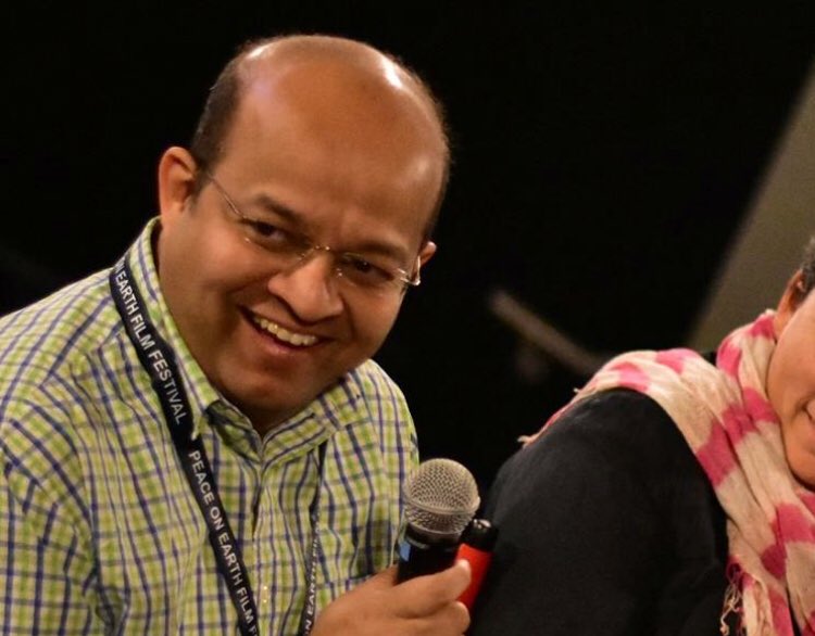 POEFF's tweet image. “When you evoke compassion, it creates deeper conversation.” - Mandar Apte, Director of ‘From India With Love” #film #docfilm #documentary #POEFF18 🇮🇳 ❤️