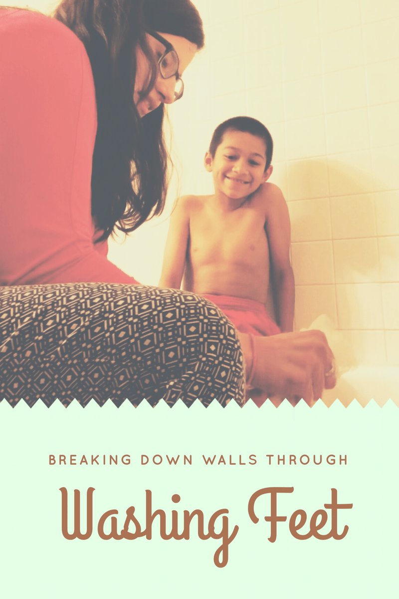 instantfamily6's tweet image. Breaking Down Walls Through Washing Feet instantfamilyofsix.com/2018/03/10/bre…