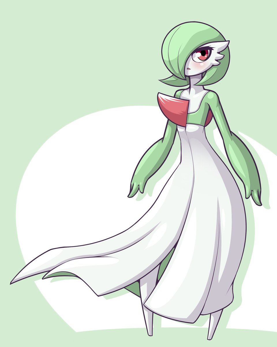 gardevoir (pokemon) drawn by limebreaker