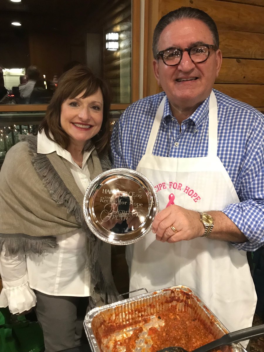 Recipe for Hope charity event!  Winners Perfect Plate Award!  Thank you Bonnie Diver!