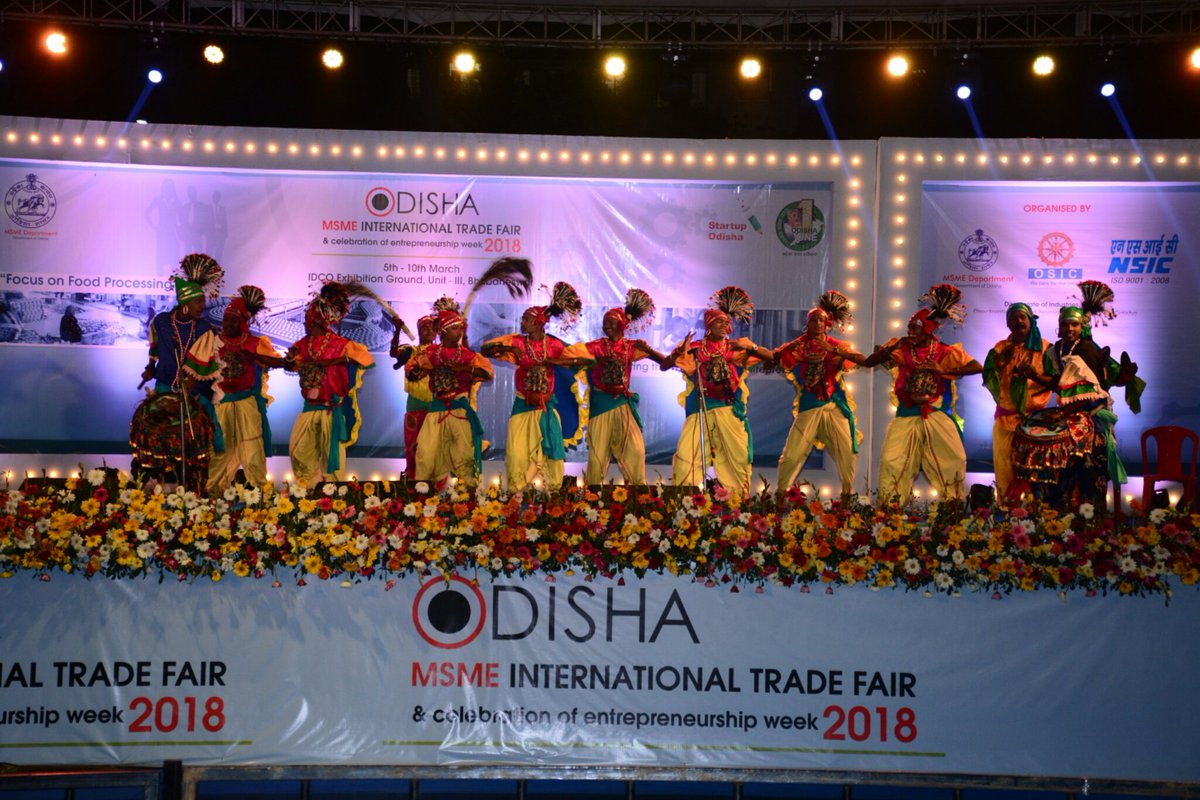 OdishaMSMEFair's tweet photo. An ecstatic end to the successful #Odisha MSME International Trade Fair 2018 where the guests ,organisers, national &amp; international delegates came together to end it on a memorable note. We thank all the members who made the event a successful one.#MSMEOITF2018 @MsmeDepartment https://t.co/ILcafixPDE