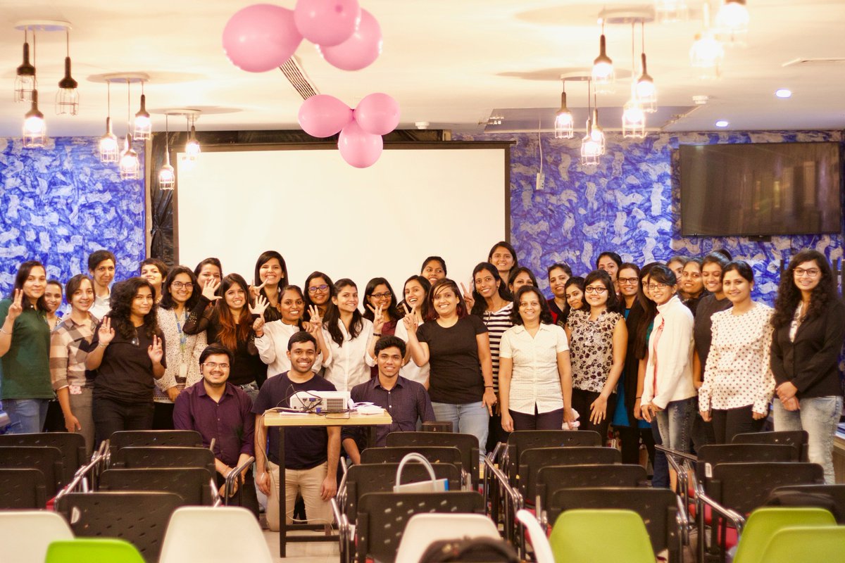 Kudos to everyone being part of this, for making IWD event an amazing celebration!
<a href="/WomenTechmakers/">Women Techmakers</a> <a href="/WTMMumbai/">WomenTechmakers Mumbai</a> <a href="/WomenCoders01/">Mumbai Women Coders</a>