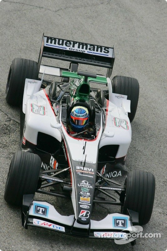 Happy Birthday Pastor Maldonado! (Testing Minardi PS04B at Misano 2004) 

 
