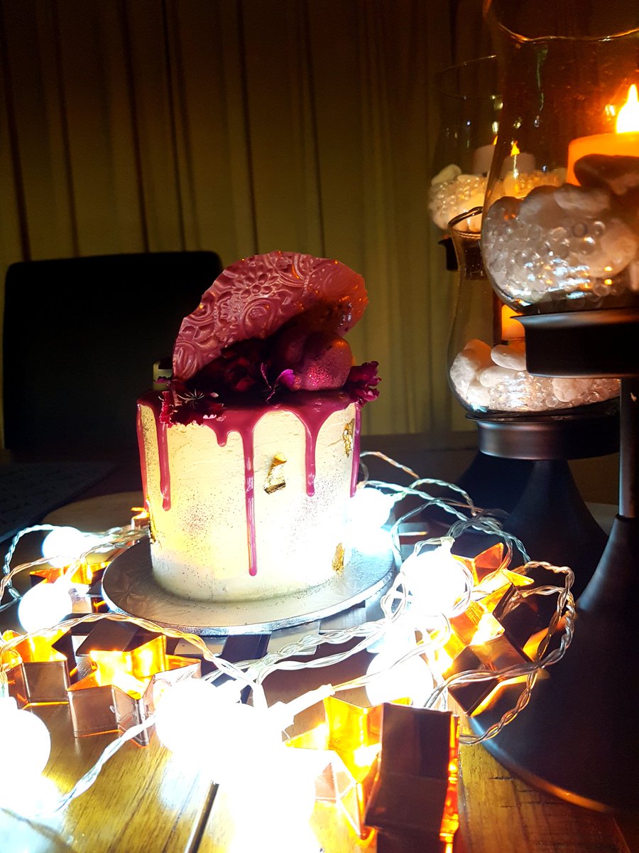 SpicedWeasel's tweet photo. So bought this beauty from @HemingwaysJozi a #BeetrootandApple cake, cut into it &amp; all the layers! It's also not too sweet and is delicious 😜 great ending to #AtHomeDateNight https://t.co/xxK7HGUwuM