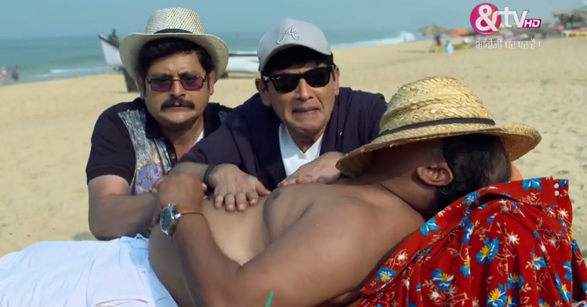 XMuniruzzaman's tweet photo. Too much funny ππππ
#kanPurToGoa ....it's really hilarious episode.
@RohitashvG always love ur gr8. acting.#Rohitashgour #BhabiJiGharParHain https://t.co/sm40tlQblx