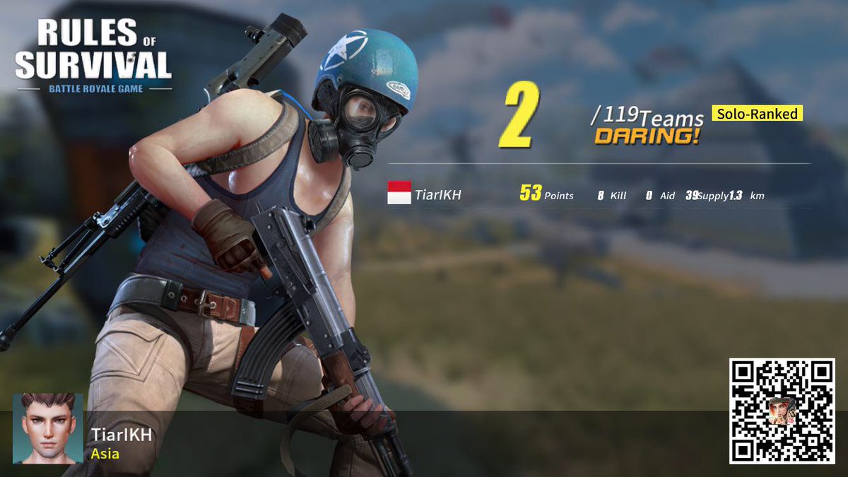 #RulesofSurvival