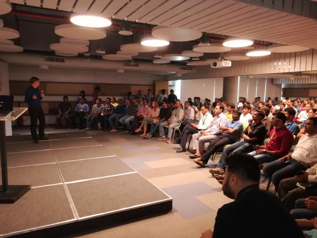 THubHyd's tweet photo. Thank you Dr. Matthew Kressy for being a part of T-Hub's #PeerTalks and conducting a compelling session on #DesignThinking for our #startups.
#THub https://t.co/0mLfsxEt0R