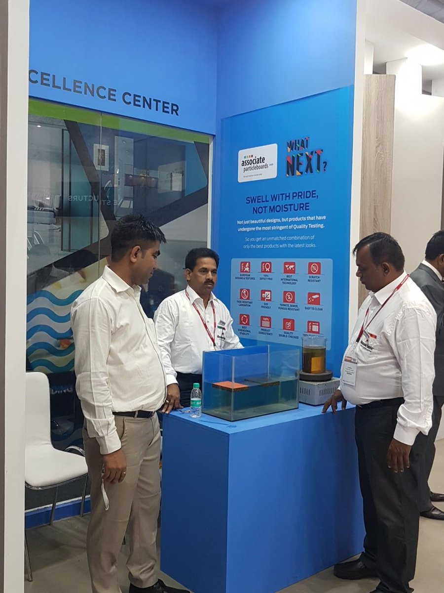 AssociateDecor's tweet image. Experience it yourself the Boiling water test and Water soak test of our products at #Indiawood2018 #AssociateWithIndiawood #Day2