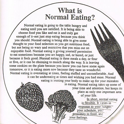 thin_luxury's tweet image. what is normal eating? 
#EDrecovery #EDawarenessweek #EatingDisorderAwarenessWeek #eatingdisorderawareness