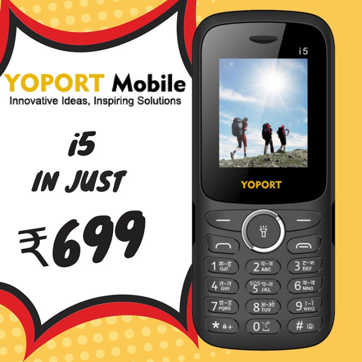 Buy i5 in ₹699 ow.ly/yOp830iDBlT #YoportMobile