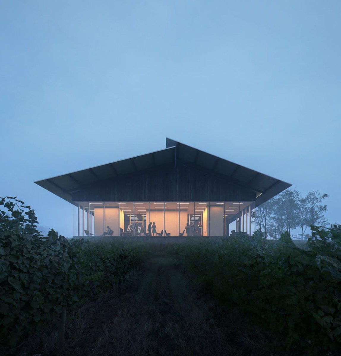 Furioso Winery | Waechter Architecture | Archinect bit.ly/2p3ITQe