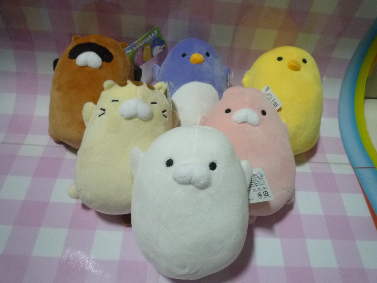 あおむけふれんず もちふわぬいぐるみ入荷しました🎉🎉 ひよこ