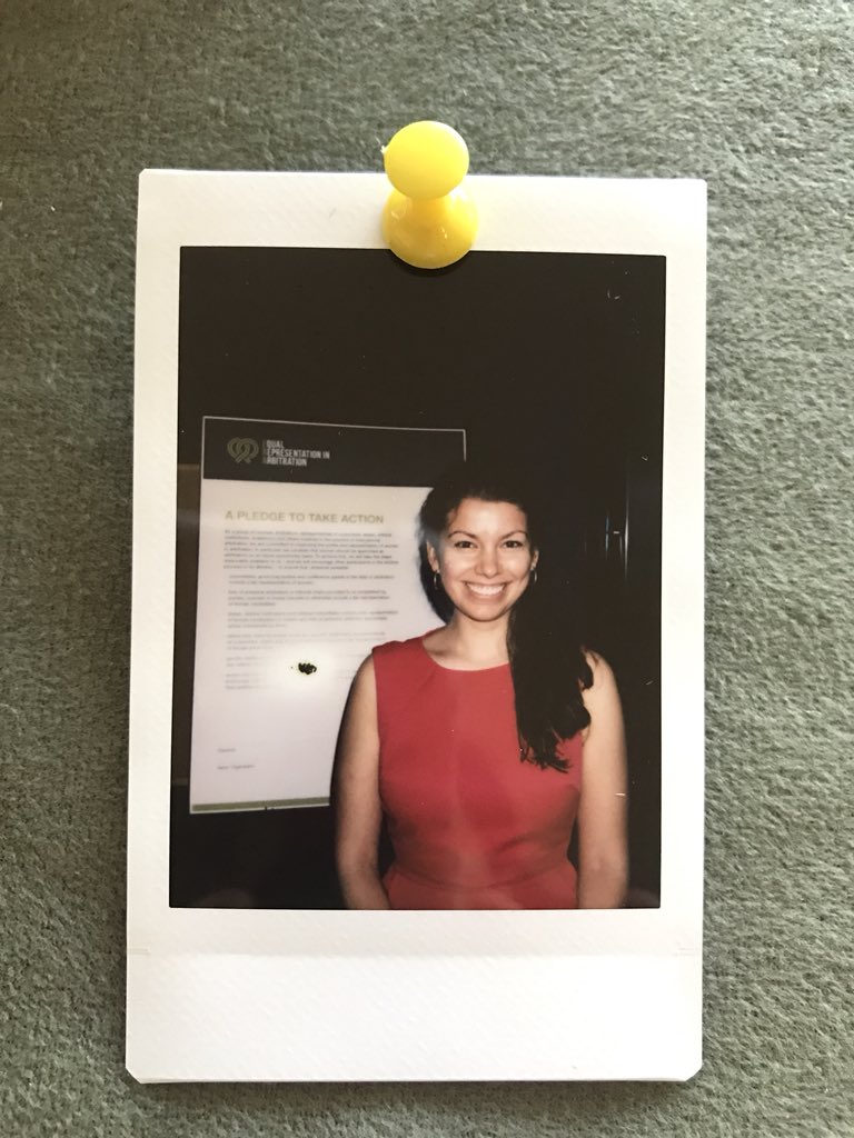 IntlArbNerd's tweet photo. Happy #InternationalWomensDay! Proud I spent most of my day working on the #ArbitrationPledge π©π»βπ» #PressForChange #OutPledging #IWD2018 #WomenInArbitration https://t.co/UefQhv6JH4