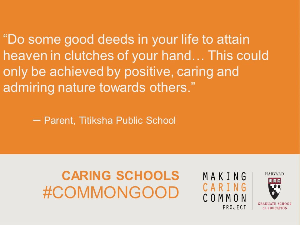 Thetitiksha's tweet image. Thoughts of @Thetitiksha School on #MakingCaringCommon #Commongood Campaign #MCCHarvardEd 
A simple act of #caring can bring a #significant difference or #contribution to the #mankind