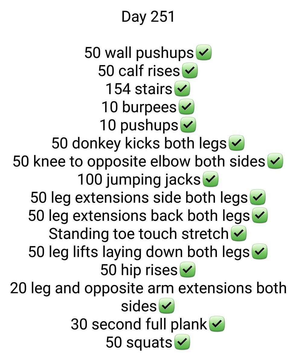 lonimca's tweet photo. When i want to quit my workouts I picture @MStrooo6
Saying " you got this stay focused and go for you're dreams"
This was my workout today I did
My goal is 365 days straight without missing a workout. #HDHM https://t.co/RSr6SZljtC