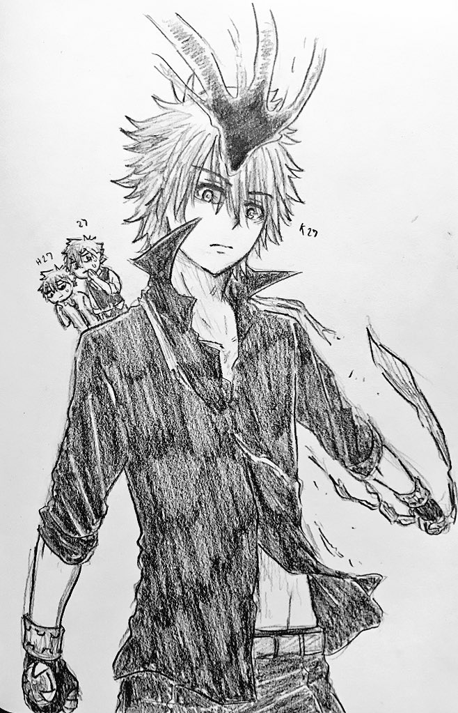 SNONX28's tweet image. คิดว่าอยากวาดอันนี้มานานละ ถถถถถถถถถ สวัสดีแฝดคนที่3 จะใช้ชื่อย่อให้ว่าK27มาจากคุโระสึนะนะ ในหัวมีรูปผุดมาแล้วเรียบร้อยเหลือแค่เอาออกมา ( ͡° ͜ʖ ͡°)
#27H27 #เรือผี #K27