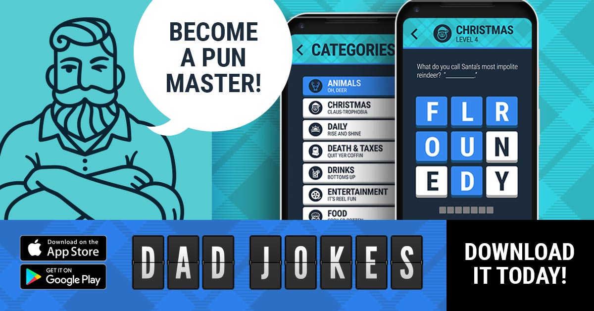 deepergames's tweet photo. Do you enjoy the excitement of classic word games? DOWNLOAD Dad Jokes Word Connect, to TRAIN your brain - for FREE on iOS! #dadjokesgame #dadjokes #dadjoke https://t.co/9vEMiQ4dcN https://t.co/Tf7FVMoFca