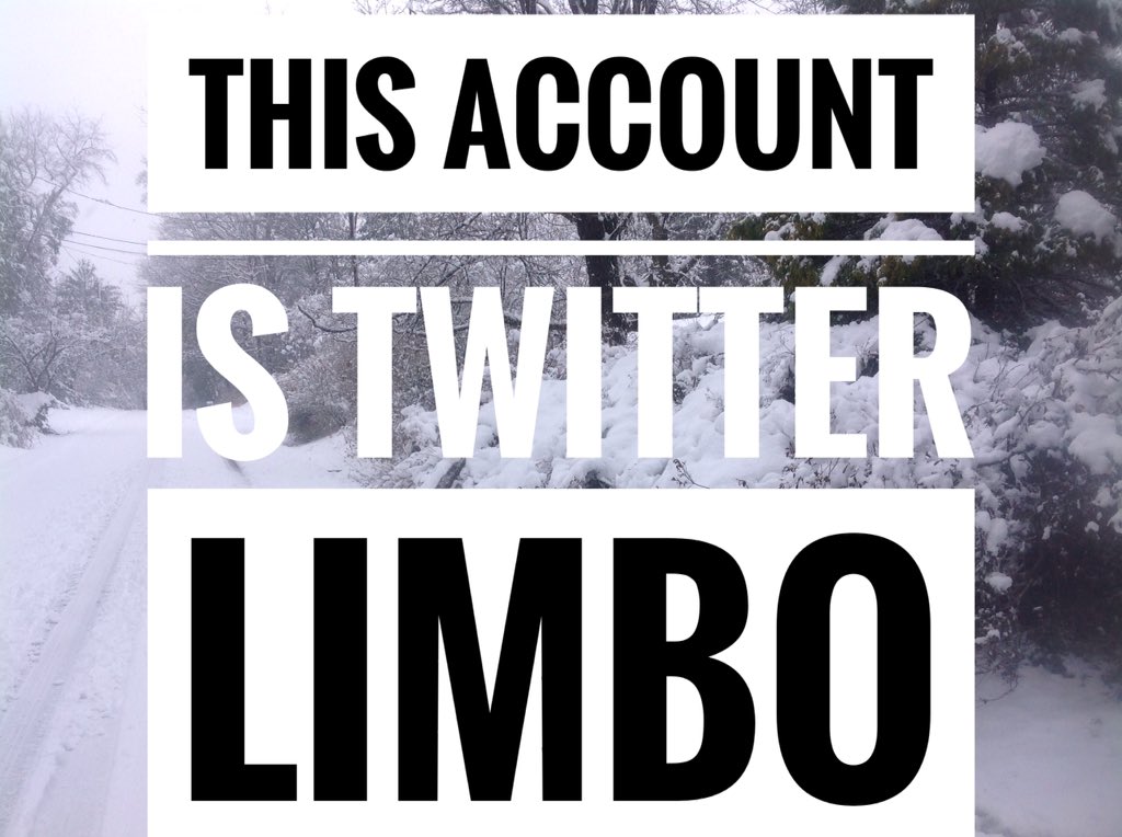 It has been noticed that this  #twitterthread was in  #twitterlimbo only 24 hours ago and was to be be  #suspended for what many thought would be a long time and are wondering who broke the account out of  #twitterjail as there is no authorization from the  #twitterauditor to do so