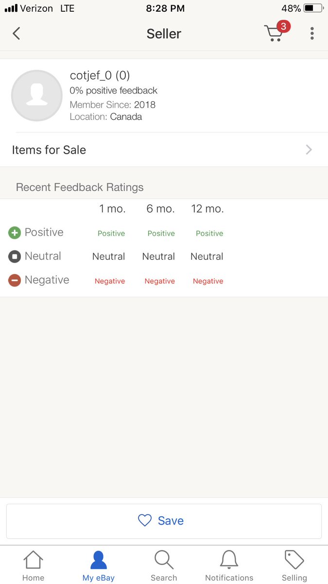 CARLEY5K's tweet photo. @JF_CoteLab is this your eBay account?  I have a feeling that this may be a fake account using your name and they may be trying to scam.  Sorry for the inconvenience, but any help would be appreciated. https://t.co/pcjdzdVUpU