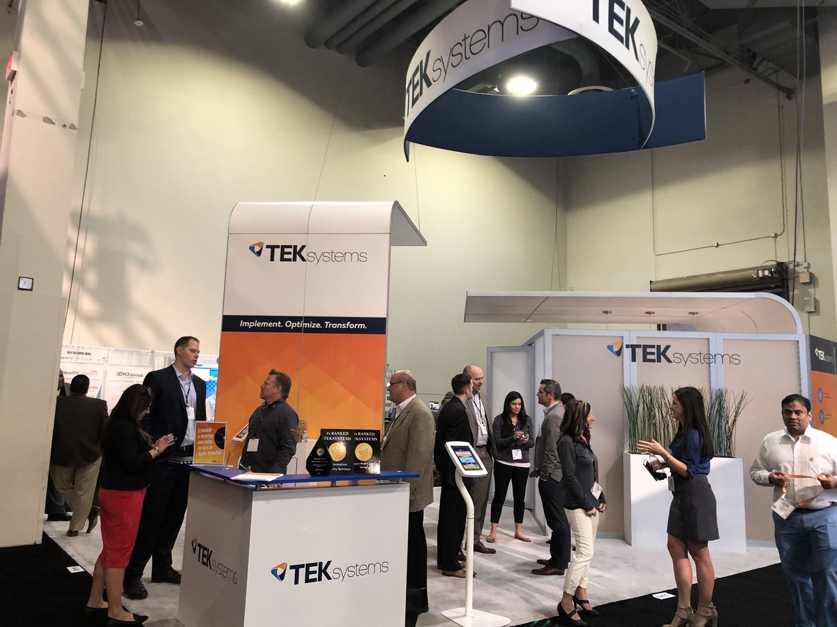 That’s a wrap! Another Himss in the books!!  #HIMMS18 #TEKsystems