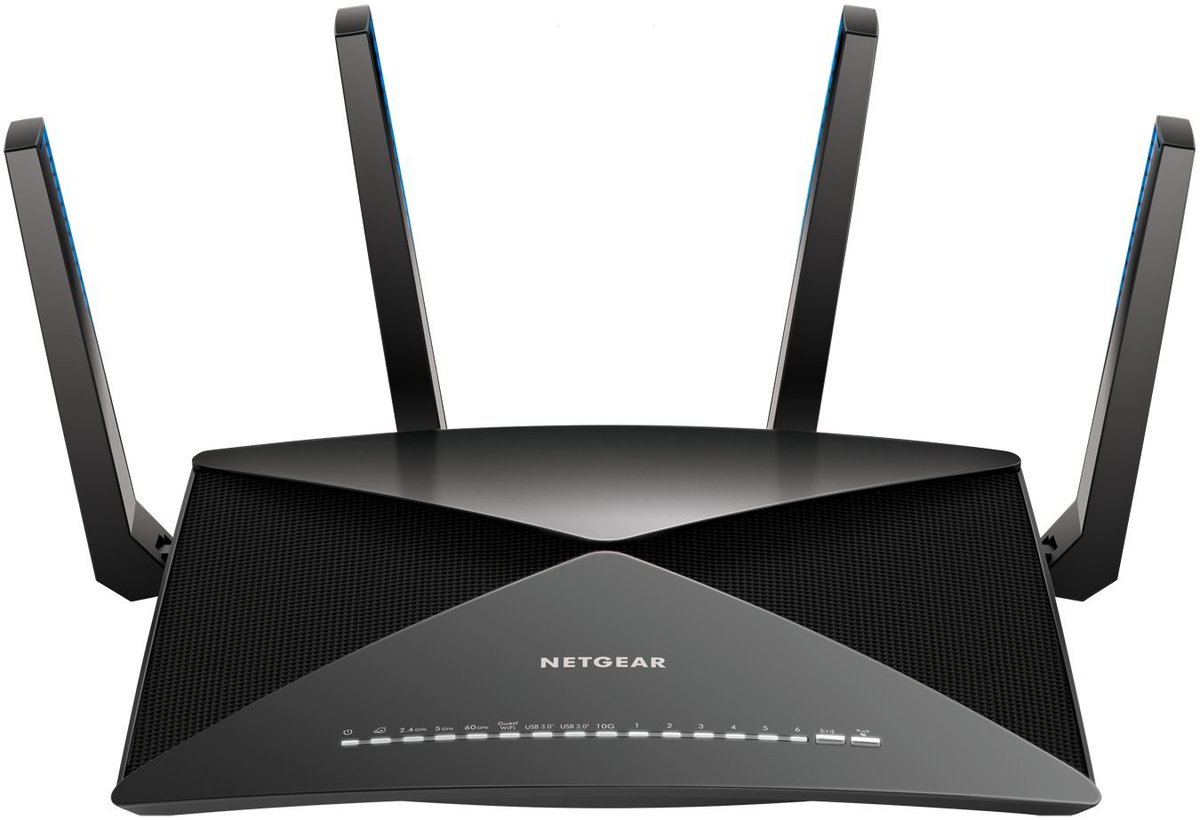 TechThings_IOT's tweet image. NETGEAR Nighthawk X10 802.11ac/ad Quad-Stream MU-MIMO WiFi Router with 1.7GHz Quad-core Processor
buy it 👉 amzn.to/2zQNOZo