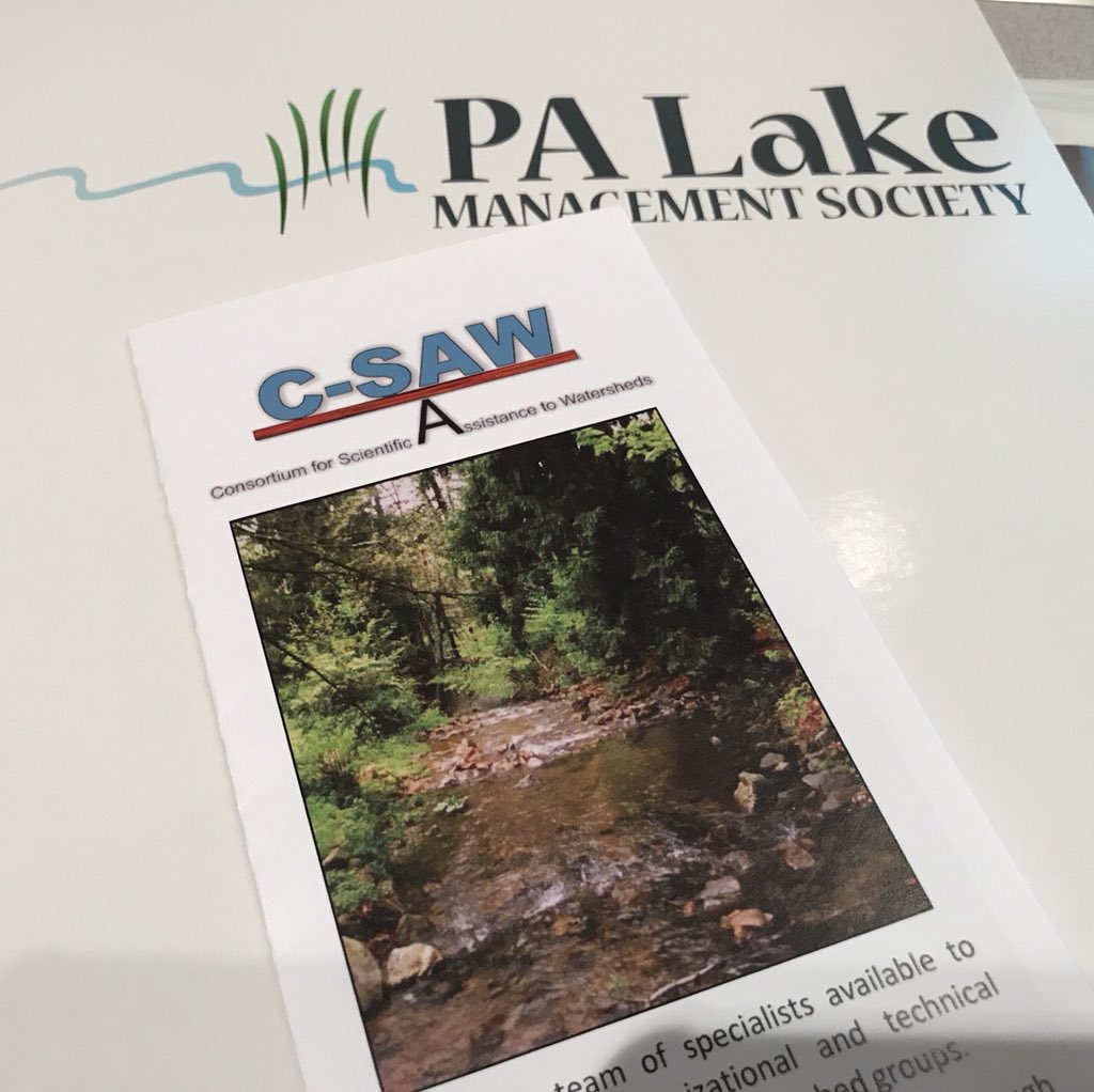 lisa_borre's tweet photo. Congrats to the PA Lake Management Society for a successful annual conference this week! @NALMStweets #PALMS2018 https://t.co/CufTZ3wwe5