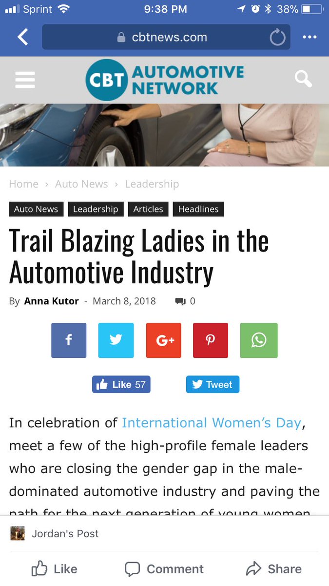 JordanDWinter's tweet image. My sister is extraordinary.Not the cliche brother is saying kind words kind. She’s amazing and seriously couldn’t be more proud to call her my sister. Every day, she reminds me of what excellence is and is such a great role model for all. #winteriscoming cbtnews.com/trail-blazing-…