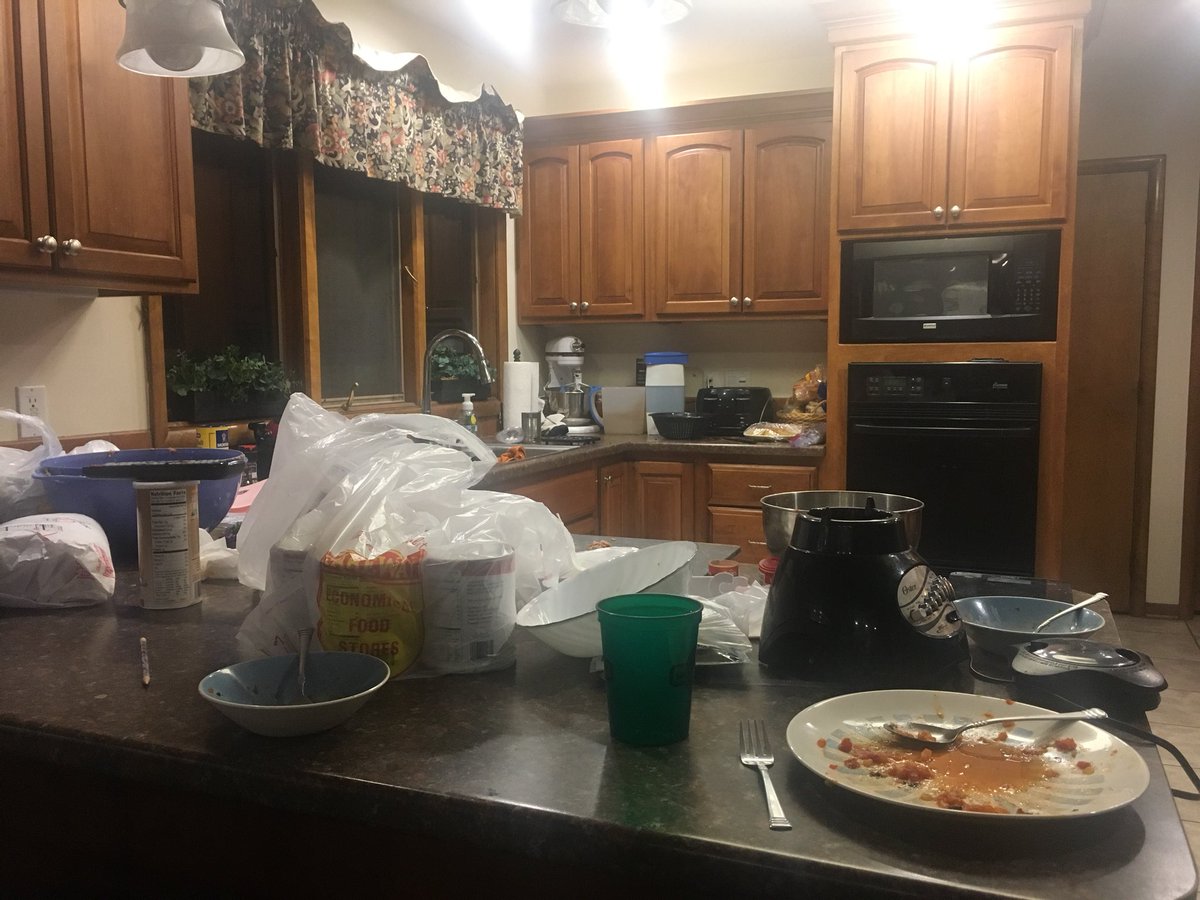 justindevore's tweet image. The winner in the #MeatballCookoff tomorrow is the Charles City Middle School staff. The loser is definitely @marciadevore for having to clean up after me. @MamaDLynch