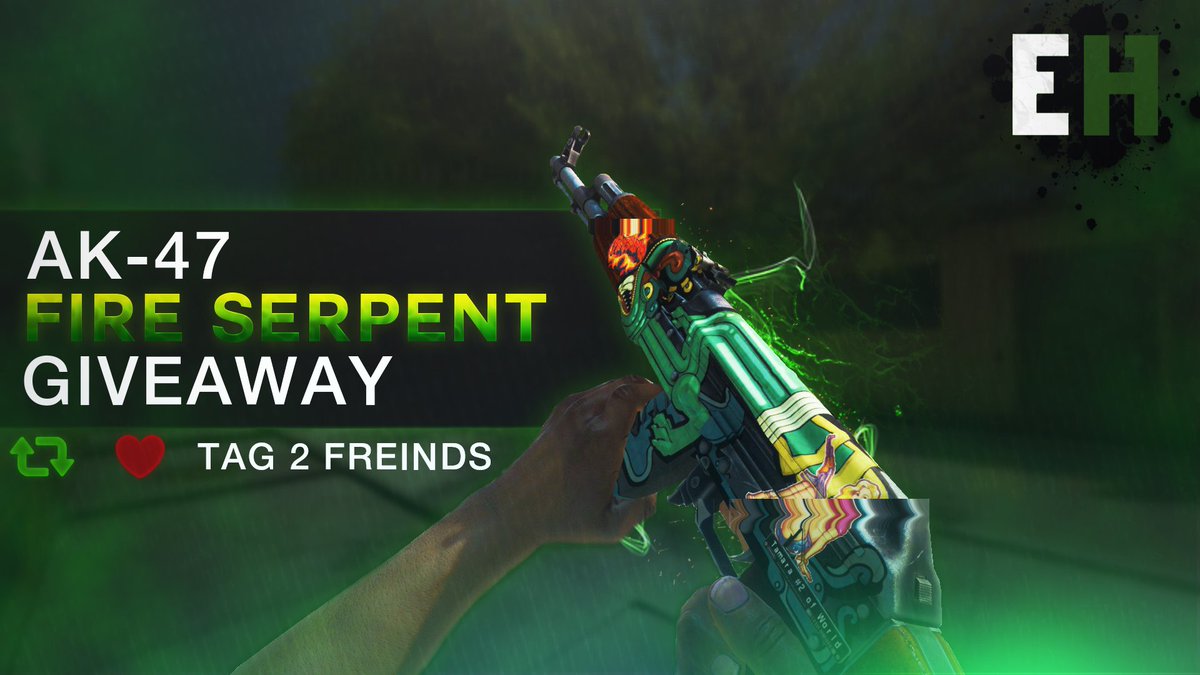 EarnHive's tweet photo. 🎁 AK-47 | Fire Serpent ($200)🎁
#csgogiveaway 
▪️Follow @EarnHive 
▪️Retweet + Like
▪️Tag 2 friends
▪️Sign up and start earning! https://t.co/J17QR28zOt         
▪️HAVE PROOF

Ends in 48 hours. GL! https://t.co/OES1lHKLla