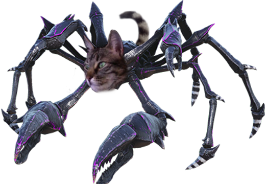 Neckbeard_king's tweet photo. @kicGaming99 Last one, I swear. I present: Catkinos. https://t.co/2pbXb0De1V