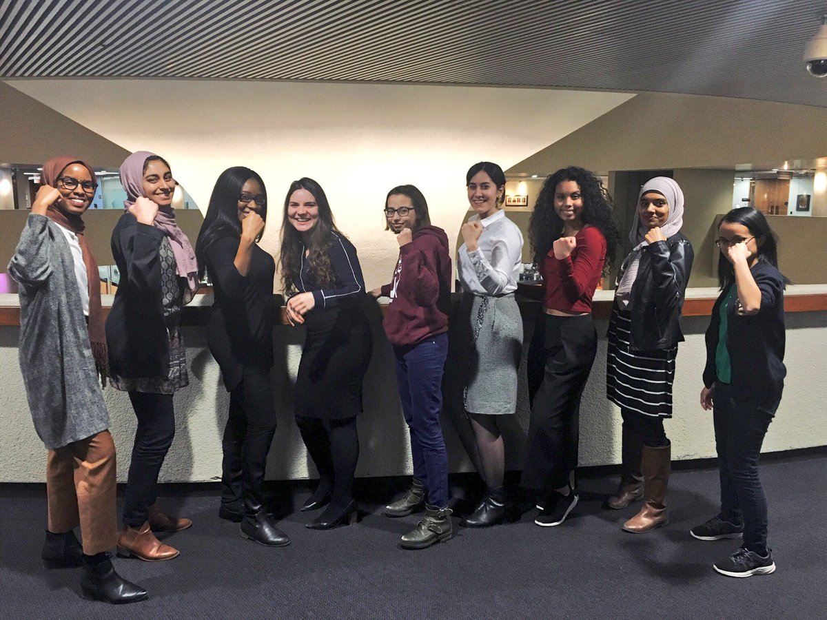 TOYouthCabinet's tweet image. Happy International Women’s Day from some of the amazing members in our team! #IWD2018 💪🏿💪🏾💪🏽💪🏼💪🏻